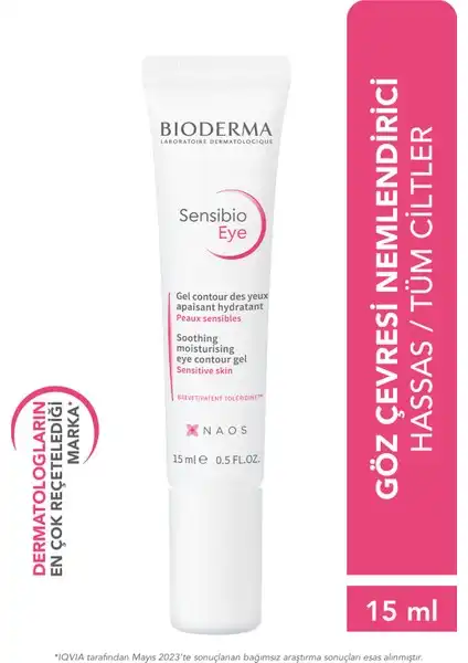 Bioderma Sensibio Eye Contour Jel: Göz Çevresi Bakımında Etkili Çözüm