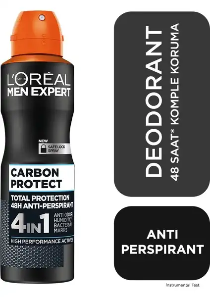 L'Oréal Paris Men Expert Carbon Protect Anti Perspirant Deodorant 150 Ml