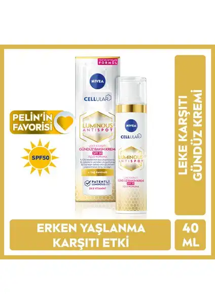 NIVEA Luminous630 Leke Karşıtı Gündüz Yüz Bakım Kremi İncelemesi