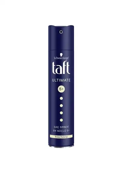Taft Ultimate Sprey: Uzun Süre Kalıcı Tutuş ve Işıltılı Saçlar İçin