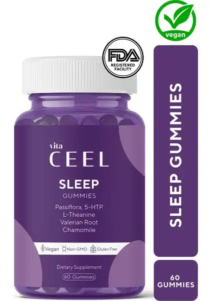 Vita Ceel Vegan Sleep Gummy ile Uyku Kalitenizi Arttırın