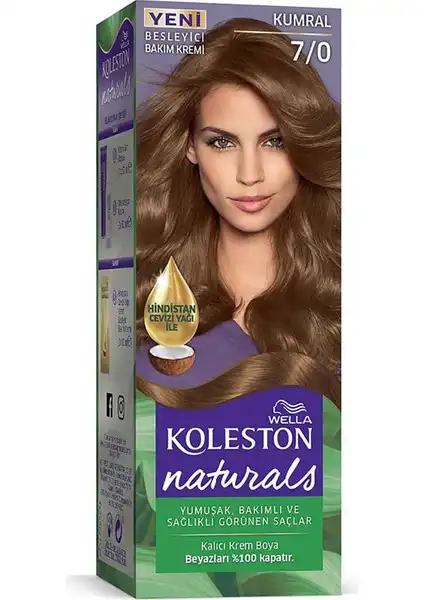Wella Koleston Naturals 7/0 Kumral: Uygun Fiyatlı Kalıcı Saç Boyası