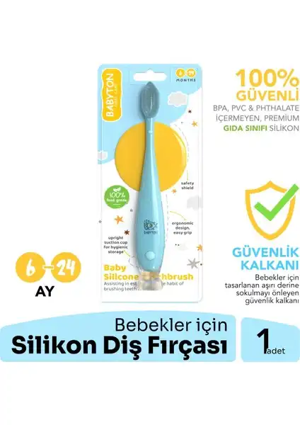 Babyton Silikon Diş Fırçası ile Bebekler İçin Sağlıklı Diş Bakımı