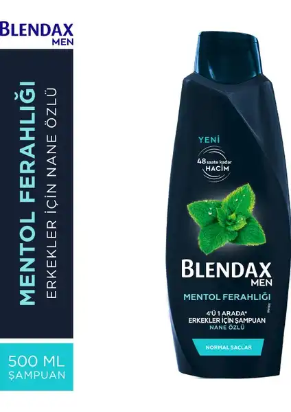 Blendax Erkekler İçin Mentollü Şampuan: Ferahlatıcı ve Etkili Saç Bakımı