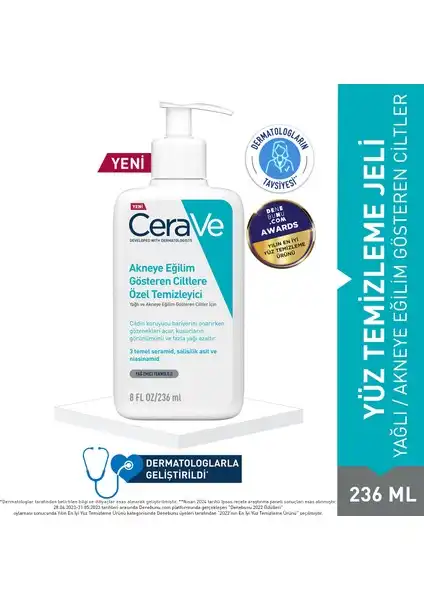 Cerave Akneye Eğilimli Ciltlere Özel Temizleyici İncelemesi ve Faydaları
