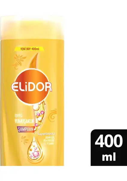 Elidor Superblend Şampuanı: Saçınıza İpeksi Yumuşaklık ve Canlılık Kazandırın