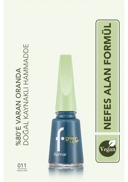 Flormar Green Up Vegan Formüllü Parlak Oje İncelemesi ve Özellikleri