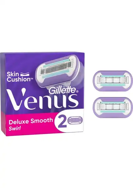 Gillette Venus Extra Smooth Swirl 2 Adet Yedek Başlık Özellikleri ve Kullanımı