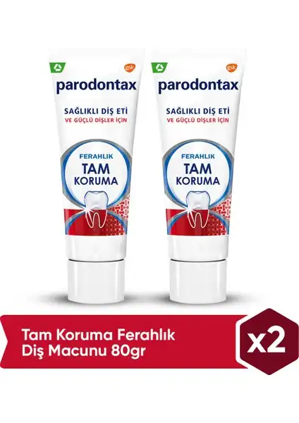 Parodontax Ferahlık Tam Koruma ile Diş Sağlığınızı Güçlendirin
