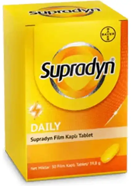 Supradyn Koenzim Q10 ile Enerjinizi Artırın: Doğal Vitamin Takviyesi