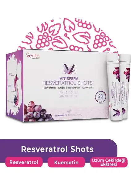 Vitisfera Resveratrol Shot: Bağışıklık Destekleyici Gıda Takviyesi