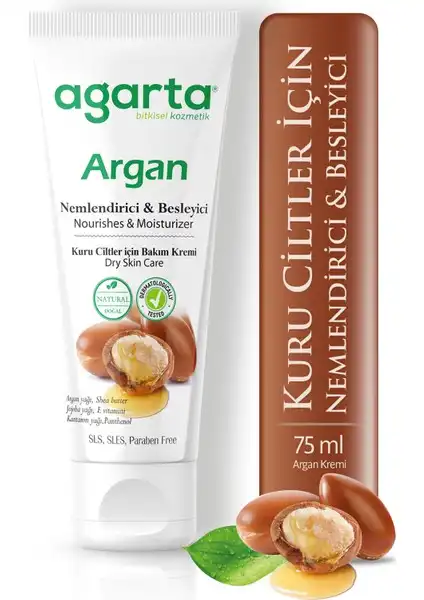 Agarta Doğal Argan Besleyici Nemlendirici Cilt Kremi Hakkında Bilgiler