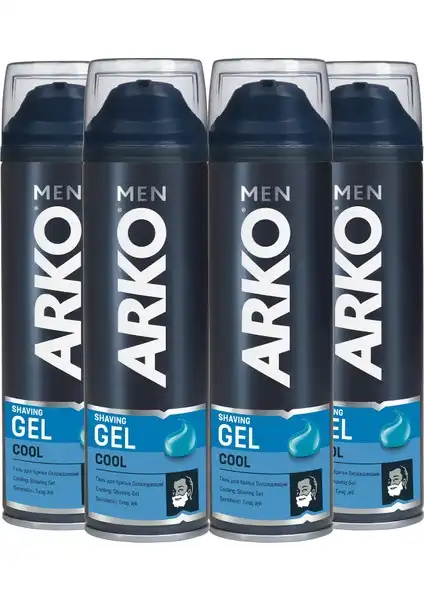 Arko Men Cool Erkek Tıraş Jeli 4'lü Paket: Özellikler ve Faydaları