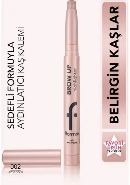 Flormar Kremsi Dokulu Brow Up Highlighter Pencil Aydınlatıcı Kalem İncelemesi