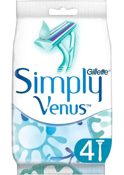 Gillette Simply Venus 2 Kullan At Kadın Tıraş Bıçağı Özellikleri ve Faydaları