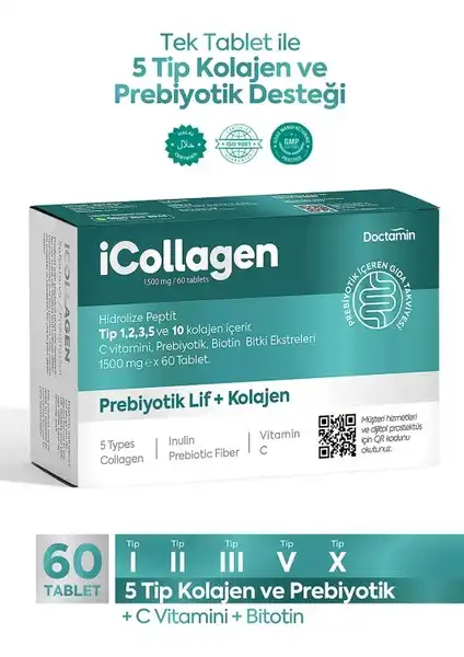 İcollagen 5 Tip Kolajen ve Prebiyotik Takviye Ürün İncelemesi