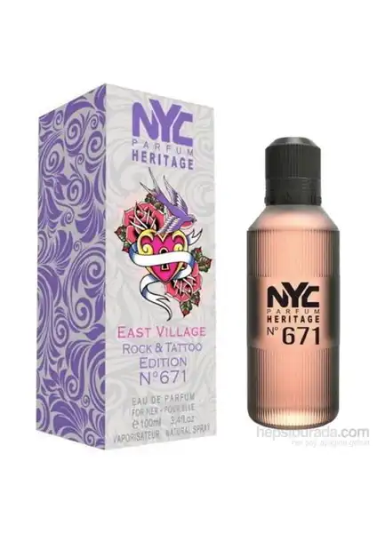 Nyc East Village Rock Tattoo Edition No 671 For Her EDT 100ml İncelemesi