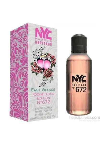 Nyc East Village Rock Tattoo Edition No 672 For Her EDT 100ml Ürün İncelemesi