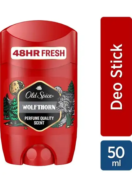 Old Spice Wolfthorn Erkekler İçin Stick Deodorant: Uzun Süreli Ferahlık