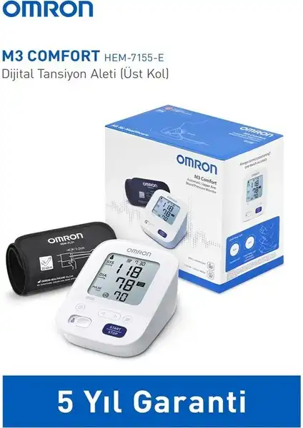 OMRON M3 Comfort: Akıllı Manşetli Dijital Tansiyon Aleti İle Sağlıklı Yaşam