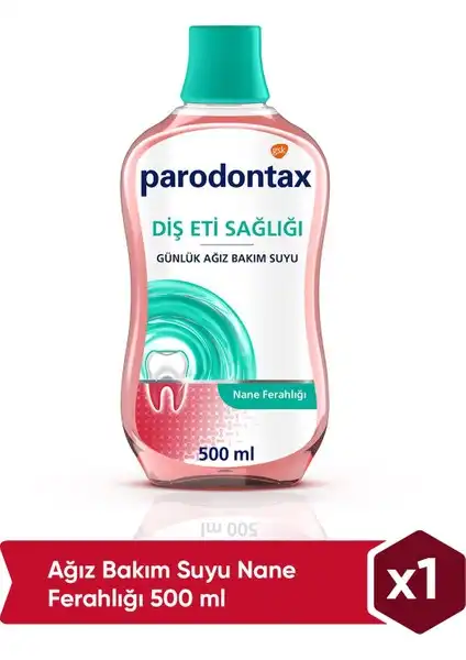 Parodontax Diş Eti Bakımı Ağız Bakım Suyu Nane Ferahlığı İncelemesi
