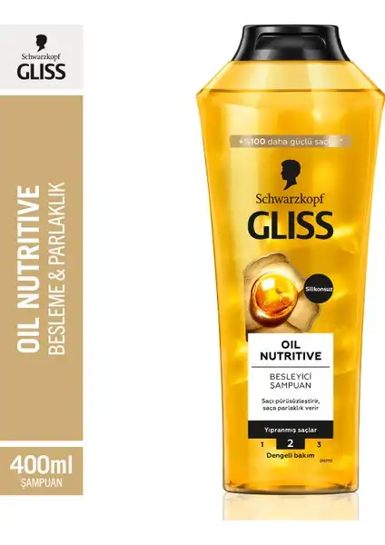 Schwarzkopf Gliss Oil Nutritive Besleyici Şampuan: Yıpranmış Saçlar İçin İdeal Çözüm