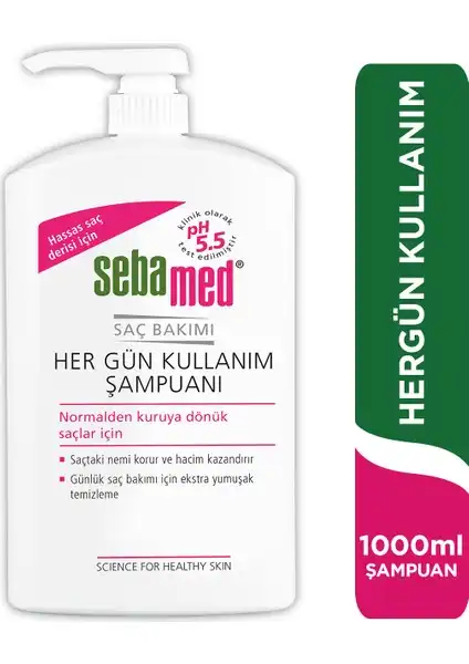 Sebamed Günlük Bakım Şampuanı: 1000 ml Ürün İncelemesi ve Faydaları