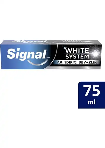 Signal White System Diş Macunu: Aktif Karbon ile Beyazlatma ve Temizlik
