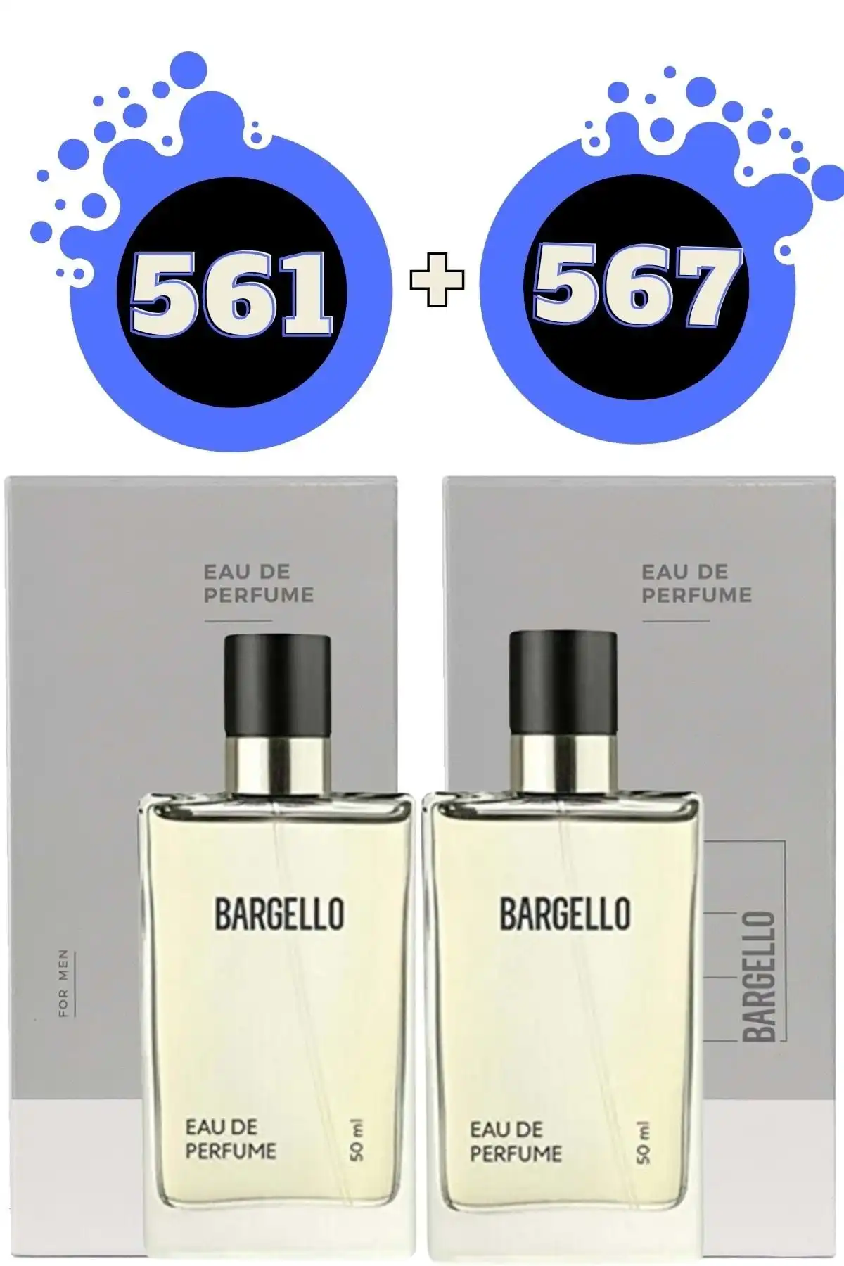 Bargello 561 ve 567 Edp Fresh Erkek Parfüm Seti: Ferah ve Kalıcı Seçimler