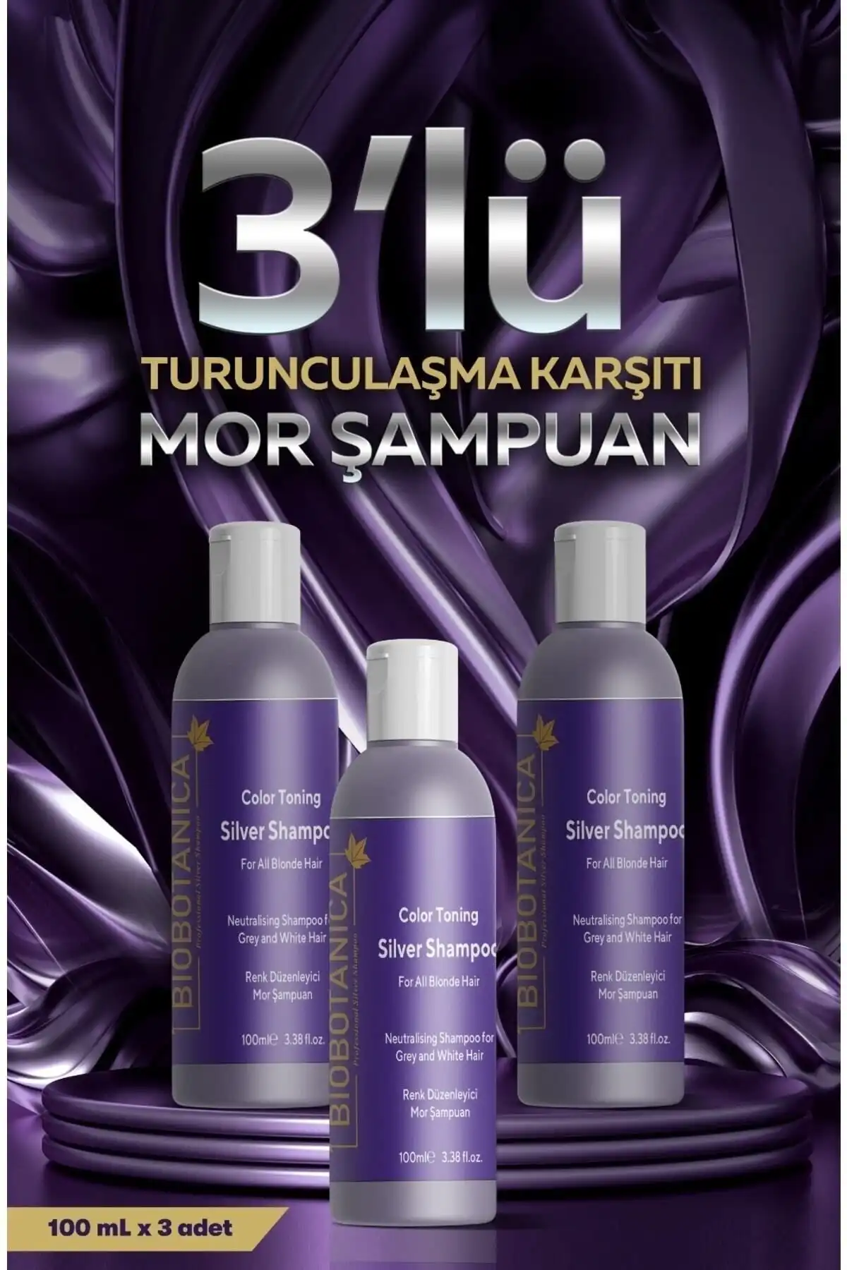 Biobotanica Silver Turunculaşma Karşıtı Mor Şampuan Hakkında Bilgi ve Kullanıcı Yorumları