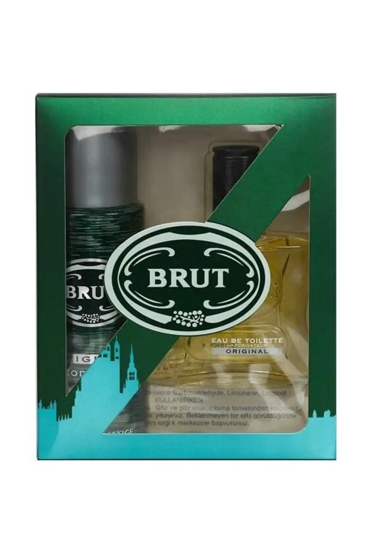 Brut Original EDT ve Deodorant Seti: Etkileyici Koku Deneyimi için İdeal Seçim