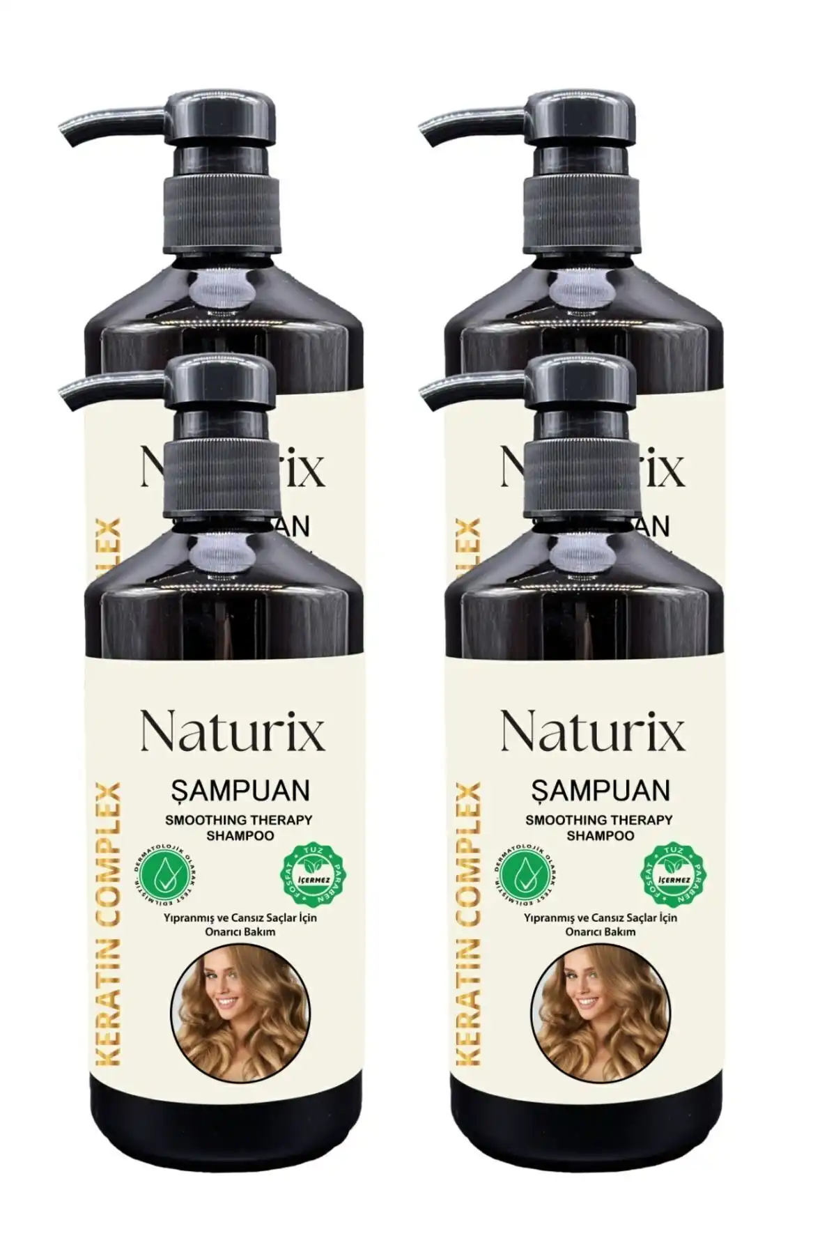 Naturix Tuzsuz Şampuan: Tüm Saç Tipleri İçin Doğal Onarıcı Çözüm