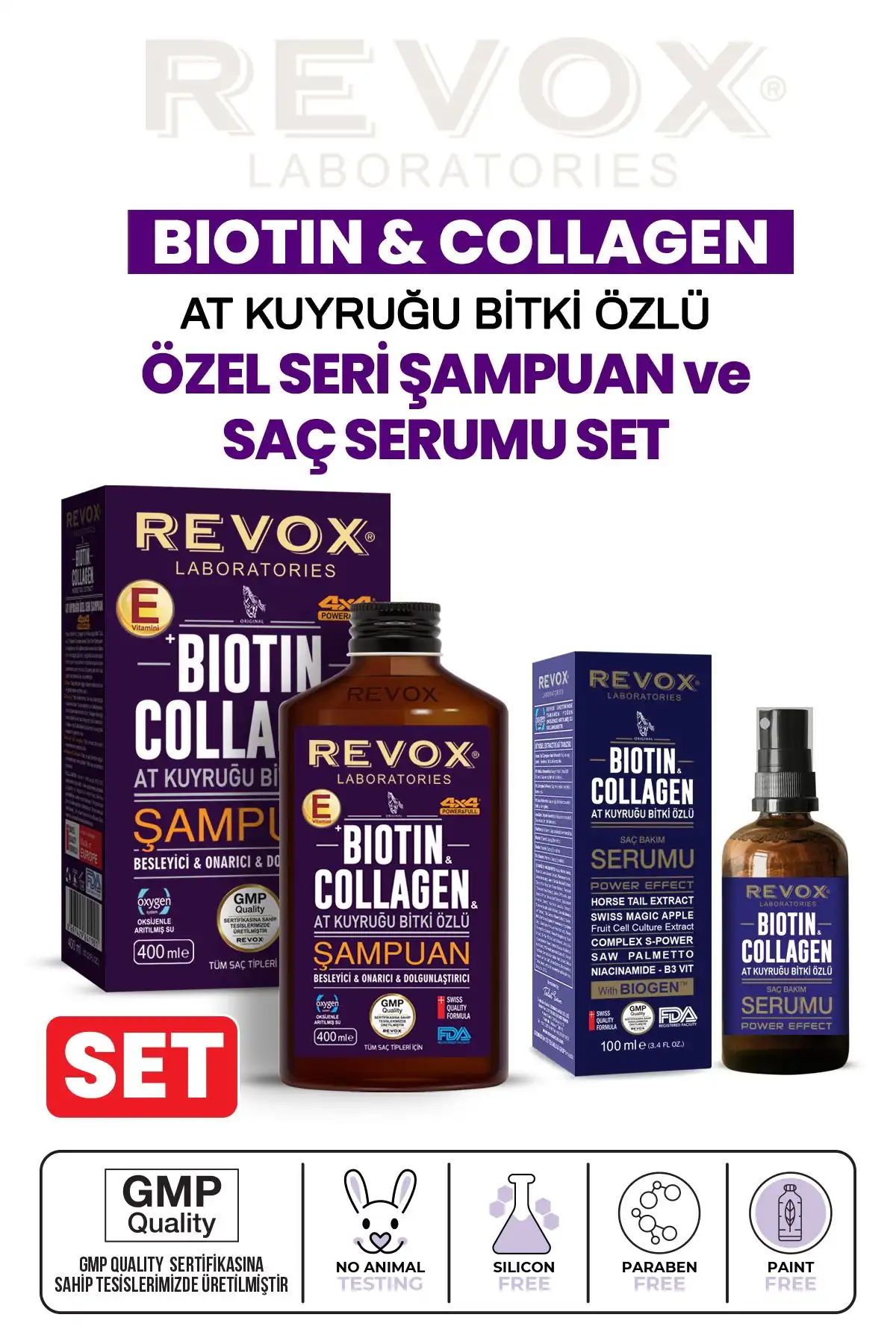 Revox Biotin & Collagen İle Saç Dökülmesine Karşı Etkili Bakım Çözümü