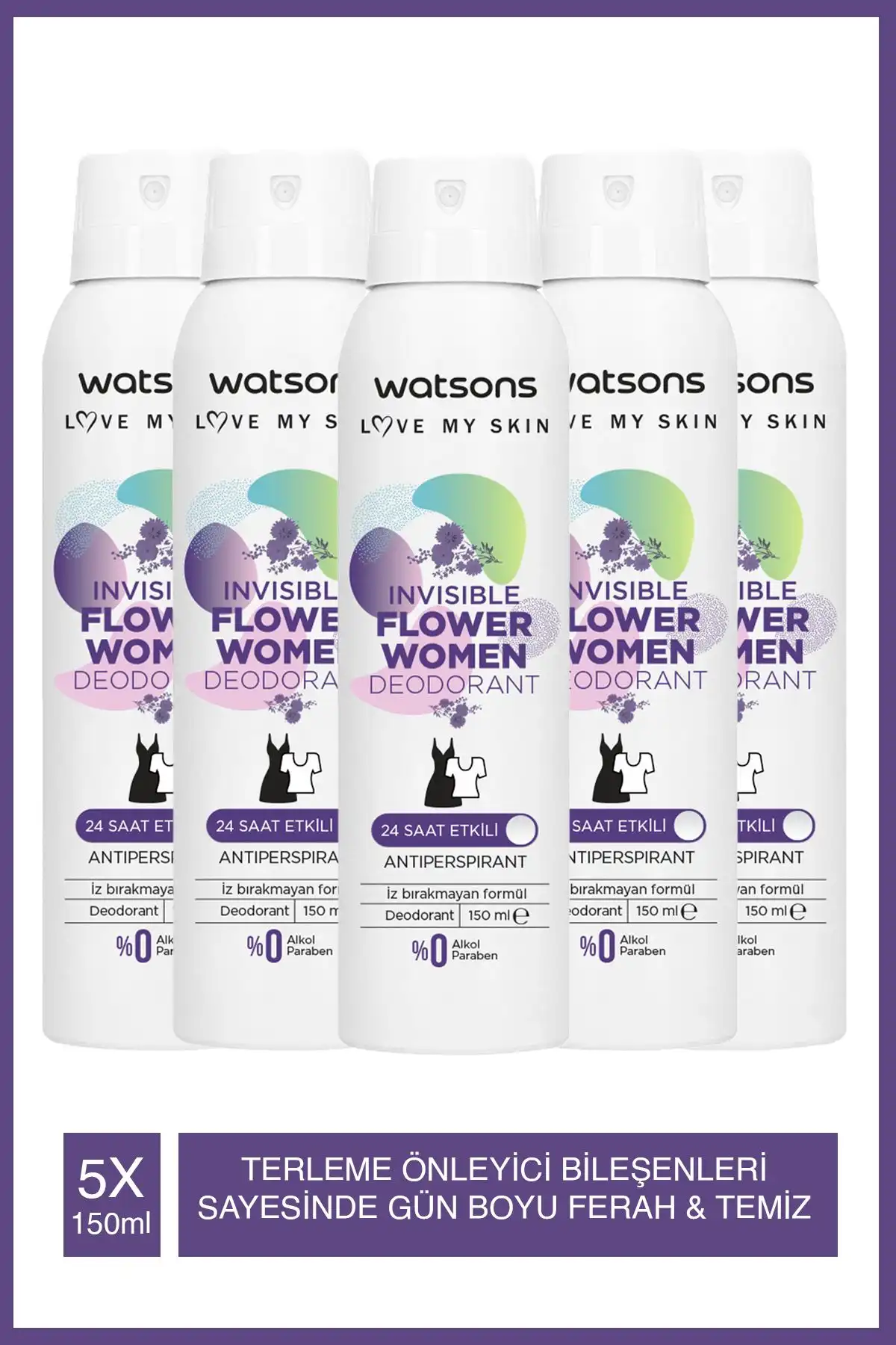 Watsons Invisible Flower Kadın Deodorant İncelemesi: Fonksiyonel ve Ferah Bir Seçenek
