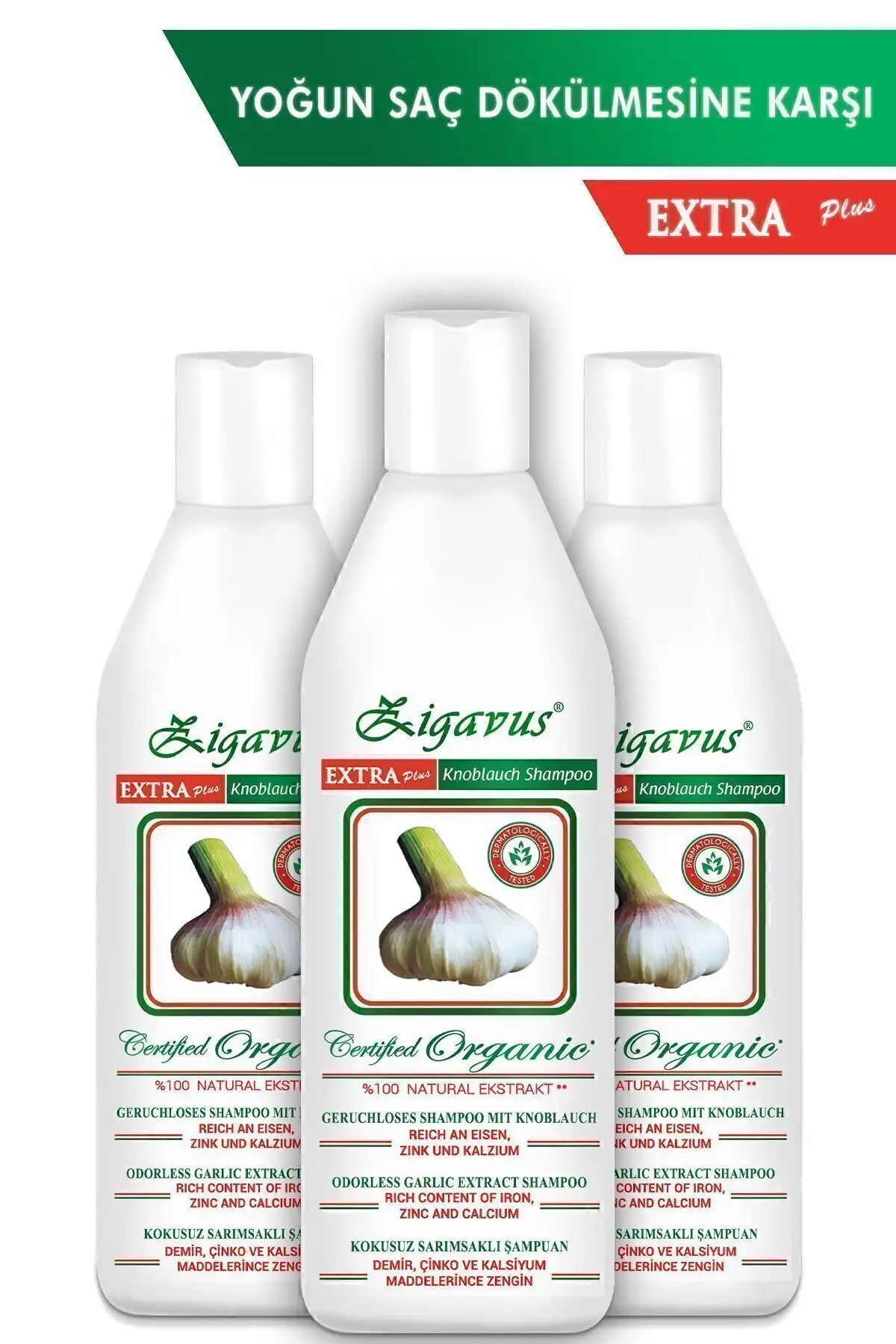 Zigavus Extra Plus Sarımsaklı Şampuan ile Saç Dökülmesine Karşı Etkili Çözüm