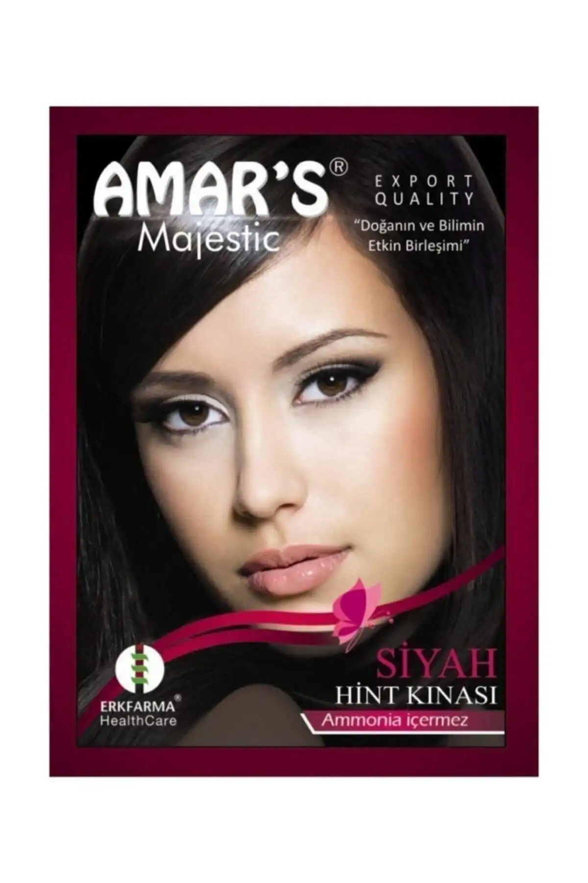 Amars Orjinal Hint Kınası: Doğal Saç Boyasıyla Beyaz Saçları Kapatın