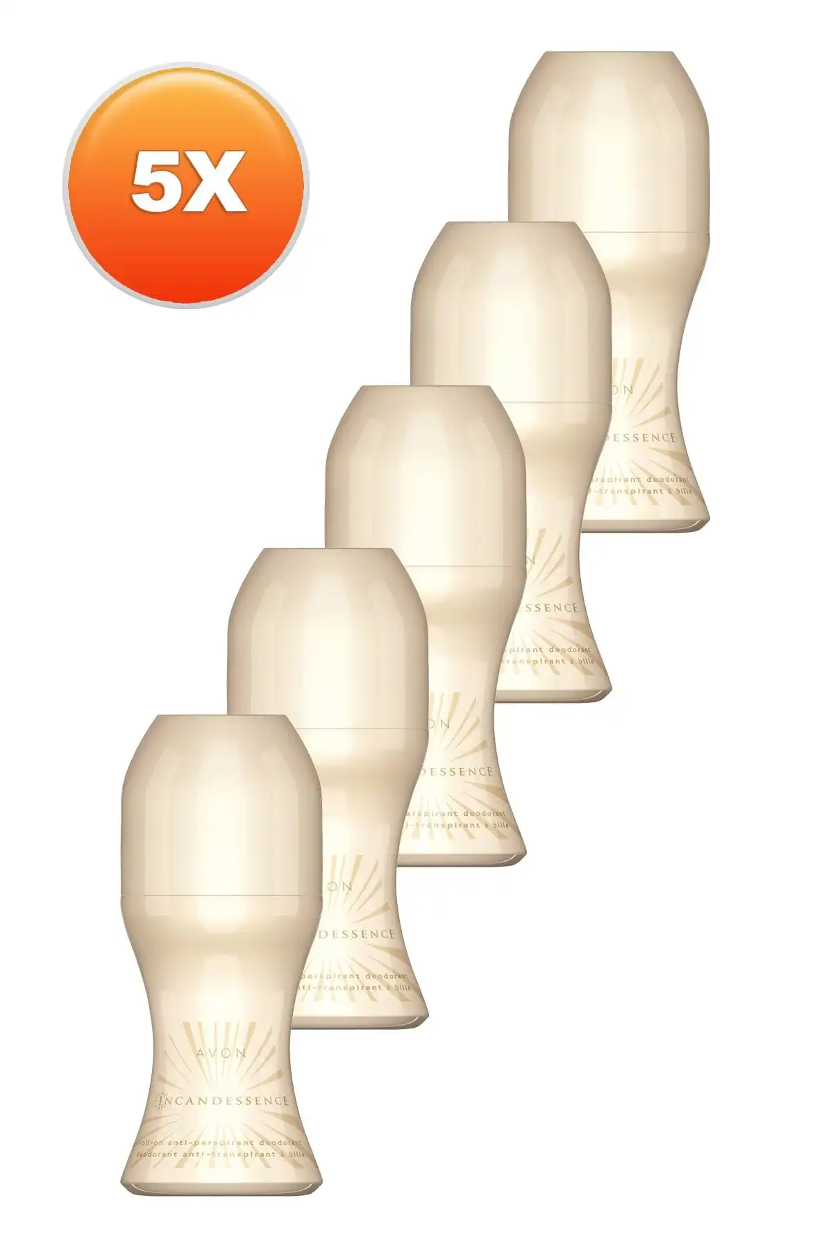 Avon Incandessence Kadın Rollon 50 ml Beşli Set ile Ferahlık ve Konfor