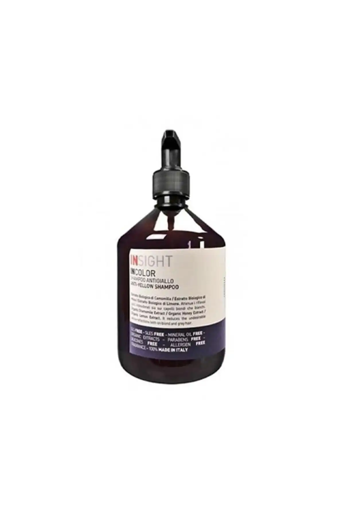 Insight Anti-Yellow Shampoo: Effective Hair Care for Brightness and Shine