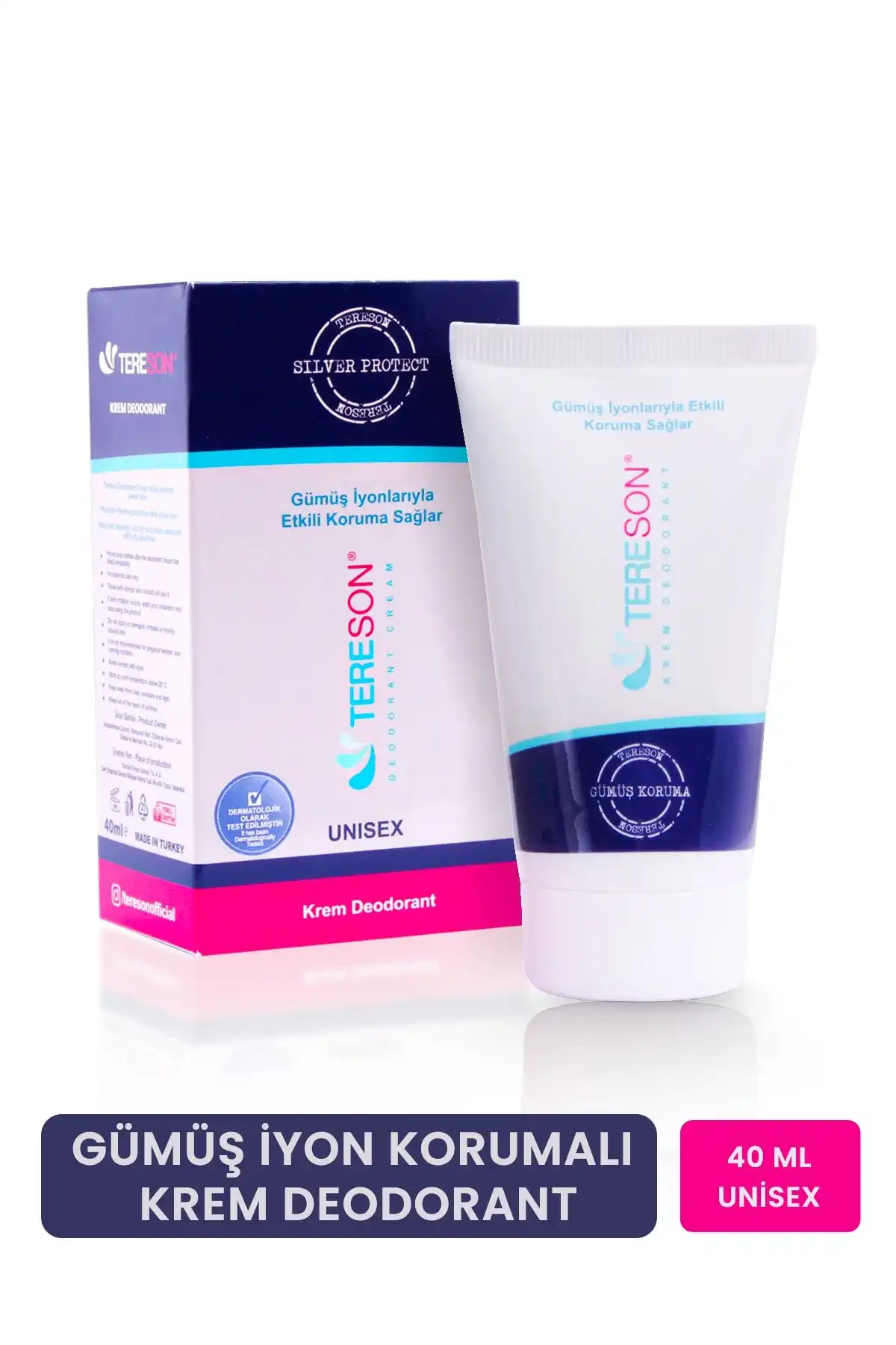 Tereson Krem Deodorant: Doğal İçerikli ve Alüminyumsuz Terleme Kontrolü