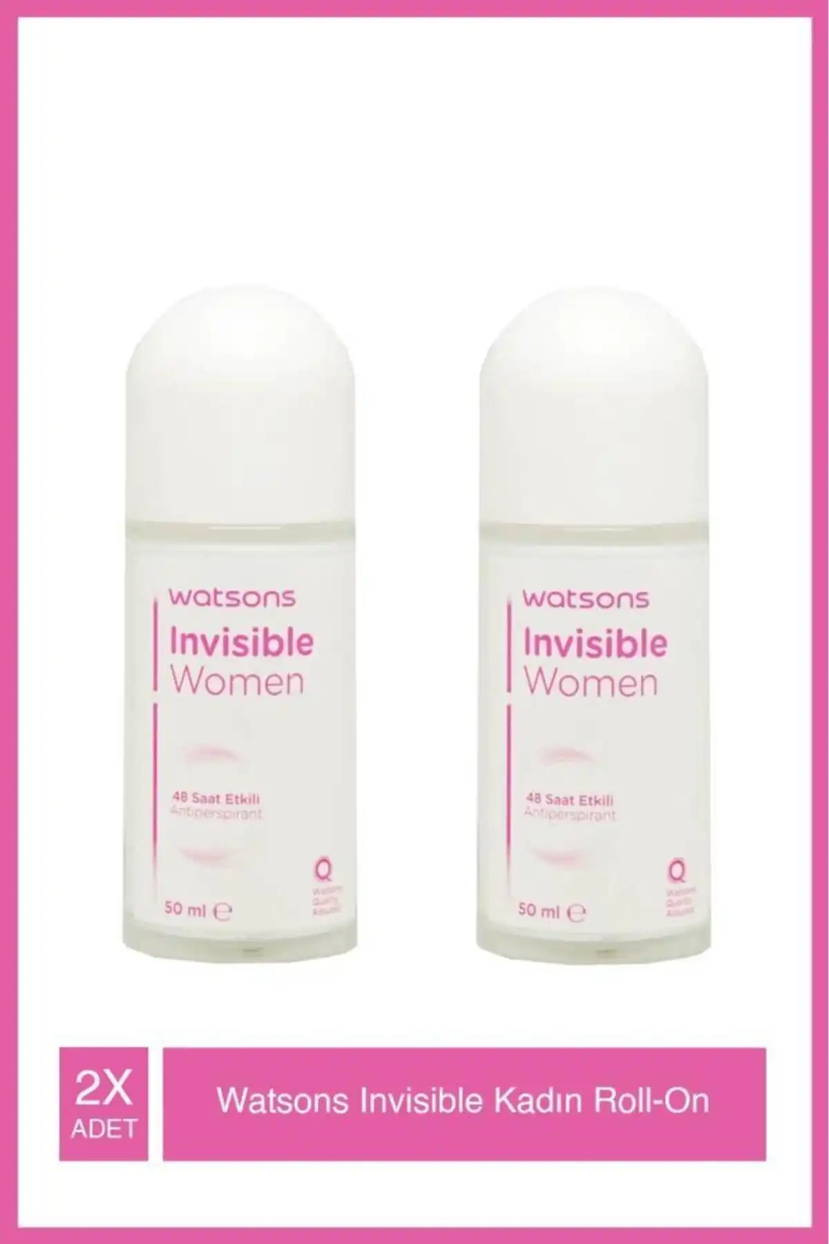 Watsons Invisible 48 Saat Etkili Kadın Roll-On: Tazelik ve Ekonomi