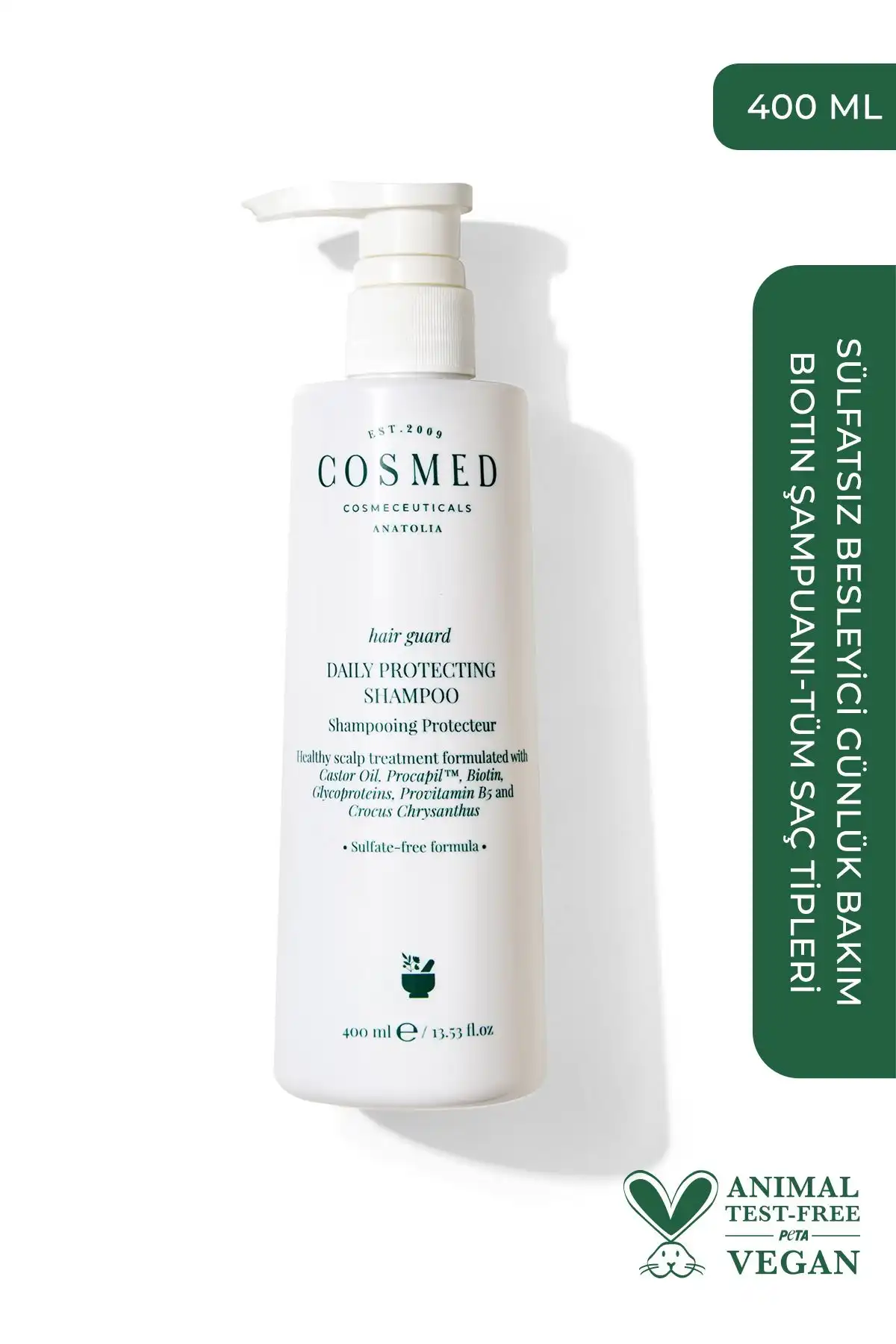 COSMED Hair Guard: Günlük Kullanım için Mükemmel Saç Koruma Şampuanı