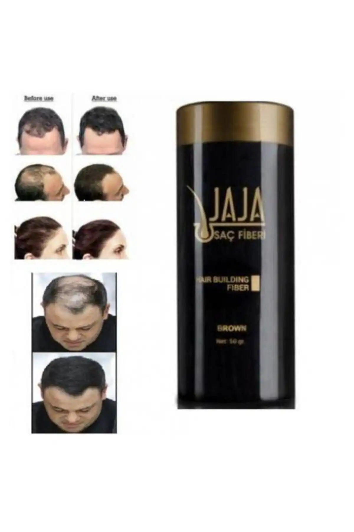 Jaja Orijinal Fibers: Doğal Saç Dolgunlaştırıcı İle Hacimli Saçlar