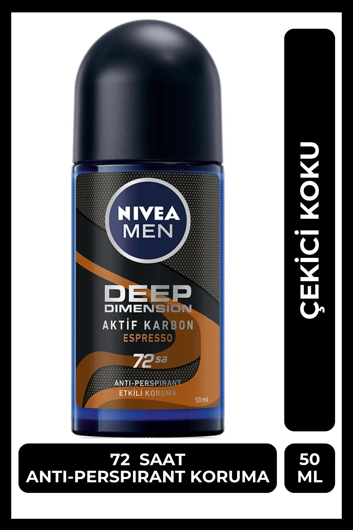 NIVEA MEN Erkek Roll-on Deodorant Deep Dimension Espresso: Özellikleri ve Yorumları
