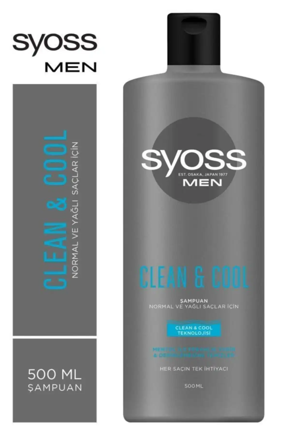 Syoss Men Clean & Cool Mentol Etkili Şampuan İle Saç Bakımında Yenilikçiliği Keşfedin