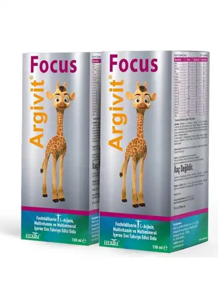 Argivit Focus Şurup ile Sağlıklı Yaşam İçin Vitamin ve Mineral Desteği