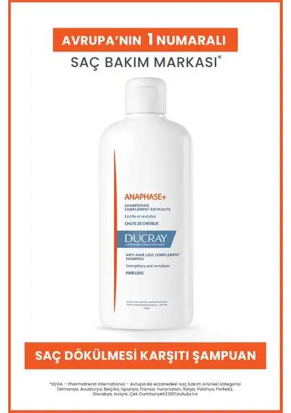 Ducray Anaphase+ Şampuan ile Saç Dökülmesine Karşı Etkili Çözüm