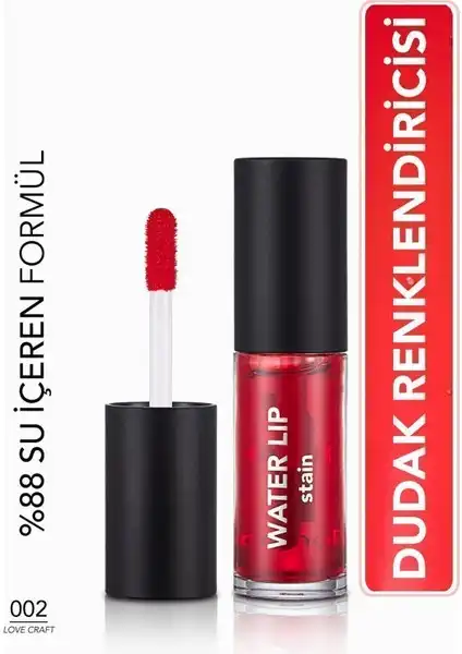 Flormar Water Lip Stain: Yoğun Renk ve Uzun Süre Kalıcılık Deneyimi
