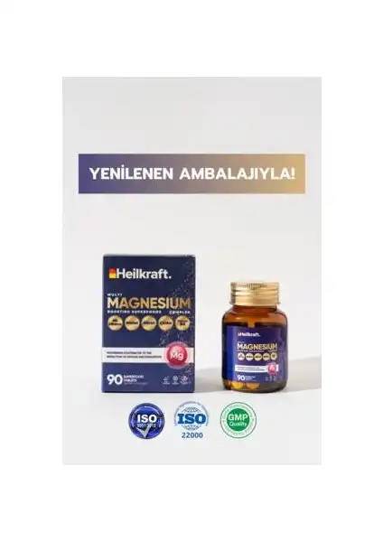 Heilkraft Magnesium Çinko B6 Takviyesi: Sağlıklı Enerji ve Vitalite
