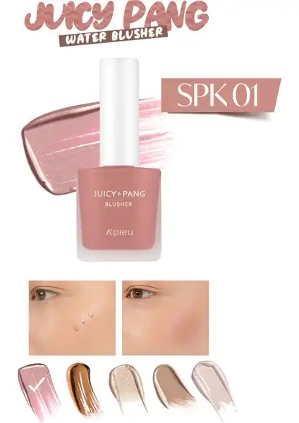 MISSHA Juicy-Pang Water Blusher: Kalıcı Likit Allık ile Doğal Görünüm