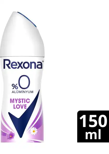 Rexona Kadın Sprey Deodorant Mystic Love: Alüminyumsuz Ferahlık